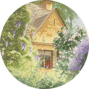 Wisteria Cottage - Circles Cross Stitch Kit