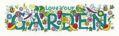 Love Your Garden Cross Stitch Kit