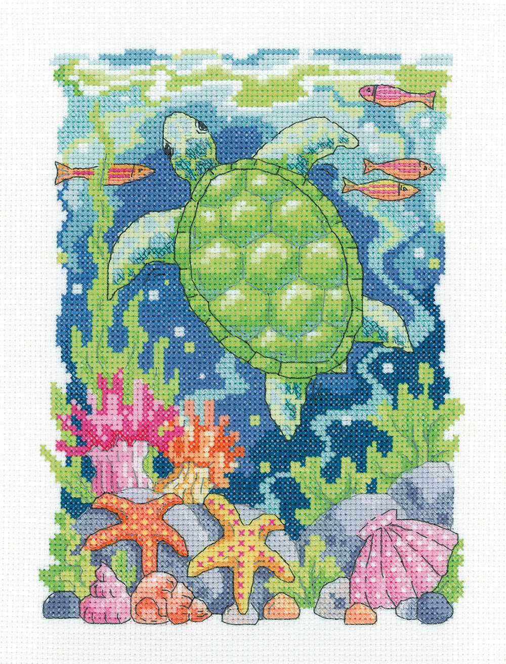 Turtle Cross Stitch Kit