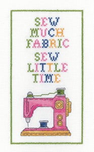 Sew Much Fabric Cross Stitch Kit