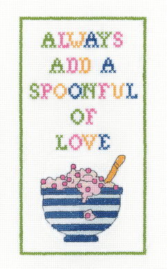 Spoonful of Love Cross Stitch Kit