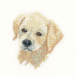 Golden Labrador Puppy - Little Friends Cross Stitch Kit