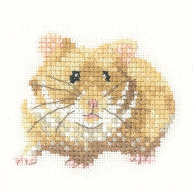Hamster - Little Friends Cross Stitch Kit