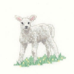 Lamb - Little Friends Cross Stitch Kit