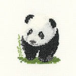 Panda - Little Friends Cross Stitch Kit