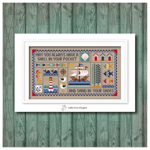 Life on the Ocean Wave Cross Stitch Kit