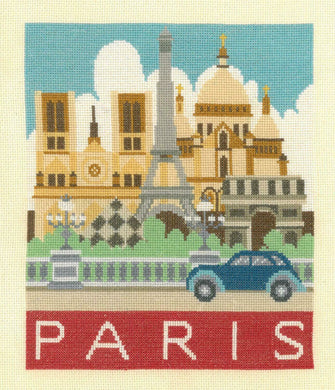 Paris Cross Stitch Kit