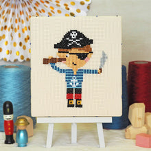 Load image into Gallery viewer, Pirate Beginners Cross Stitch Kit