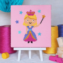 Load image into Gallery viewer, Princess Beginners Cross Stitch Kit