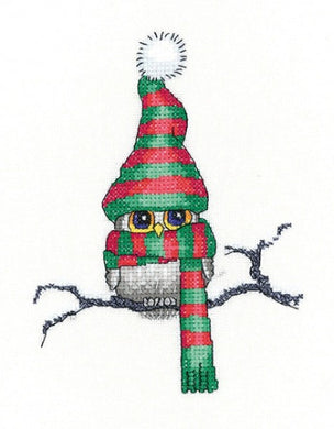 Ollie Christmas Owls Cross Stitch Kit