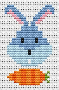 Bunny Head Sew Simple Cross Stitch Kit