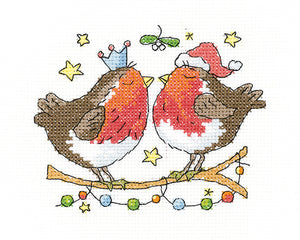 Christmas Kiss Cross Stitch Kit