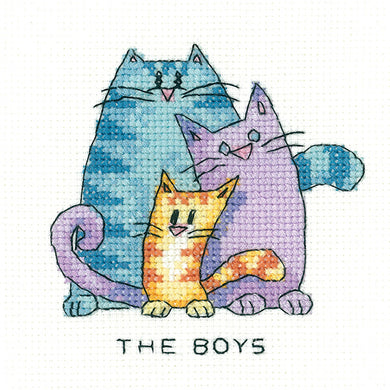 The Boys Cross Stitch Kit