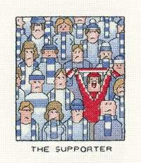 The Supporter Cross Stitch Kit