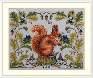 The Squirrel Cross Stitch Kit