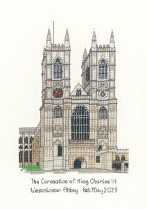 Westminster Abbey (Coronation Edition) Cross Stitch Kit