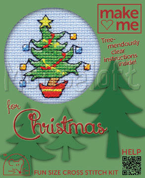 Happy Tree Make Me Christmas Cross Stitch Kit