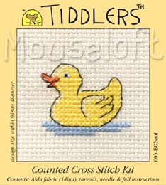 Rubber Duck Tiddlers Cross Stitch Kit