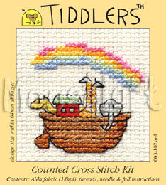 Noah's Ark Tiddlers Cross Stitch Kit