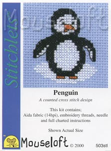 Penguin Cross Stitch Kit