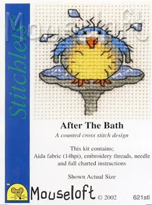After the Bath Cross Stitch Kit