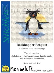 Rockhopper Penguin Cross Stitch Kit