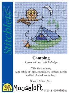 Camping Cross Stitch Kit